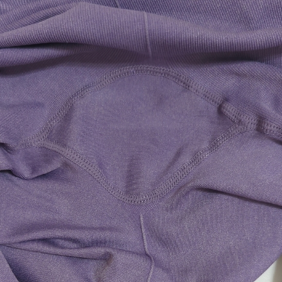 Fabletics Sync Seamless High-Waisted 7/8 Leggings, Color Washed Violetta Size S - Picture 9 of 15